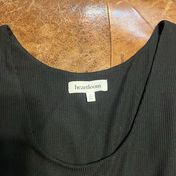 Heartloom Marlo dress black eyelet ruffle - Picture 3 of 10